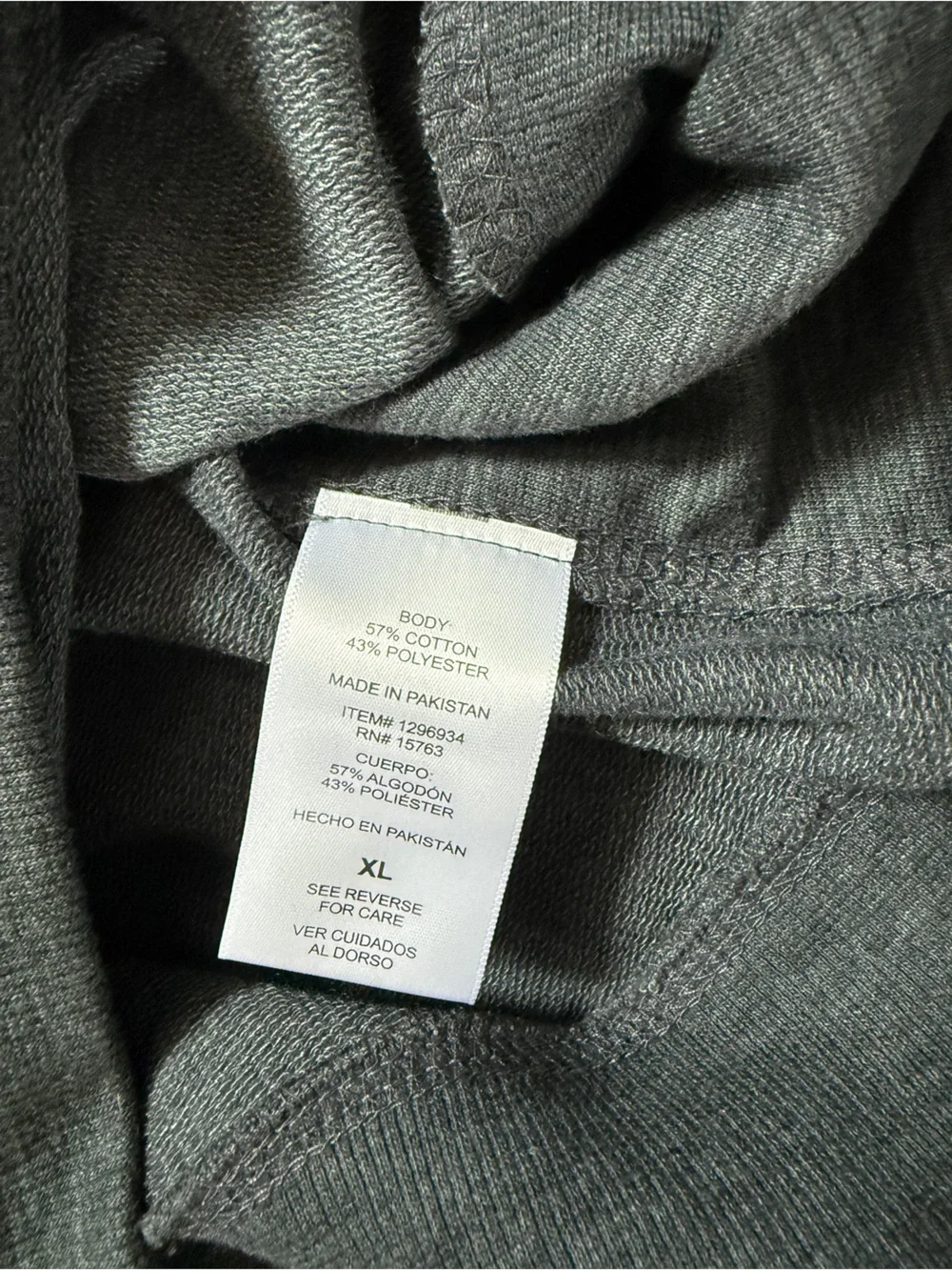 NWT Champion Men's Crewneck Sweatshirt - Charcoal Gray